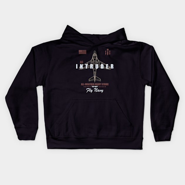 A-6 Intruder Kids Hoodie by TCP